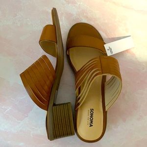 Beige Heeled Sandals